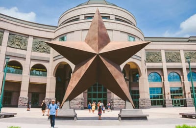 Austin TX Bullock Texas State History Museum Exterior