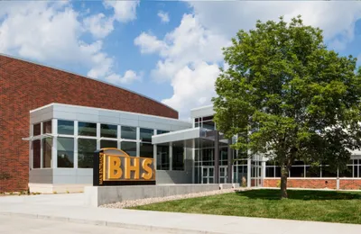 Bettendorf IA High School Exterior