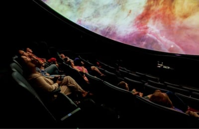 ORONO Versant Power Astronomy Center and Jordan Planetarium Interior