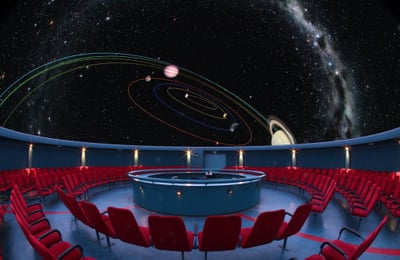 ARTIS Planetarium Interior