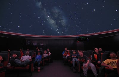Madison Metropolitan School District Planetarium Interior Dark