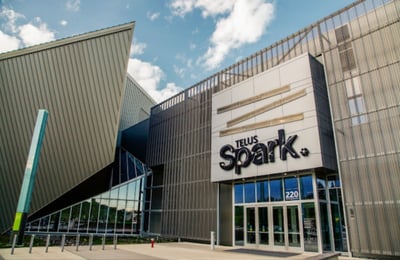 CALGARY TELUS Spark Science Centre Exterior