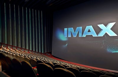 Austin TX Bullock Texas State History Museum IMAX Interior